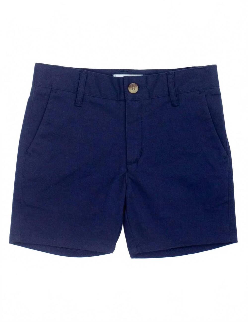 NEW PROPERLY TIED boy's patriot short in marine navy
